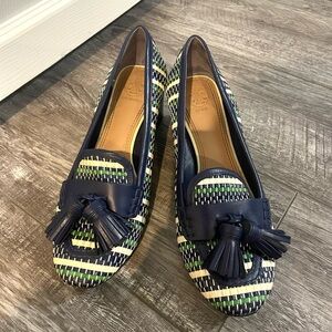 Tory Burch Basket Weave Pump
